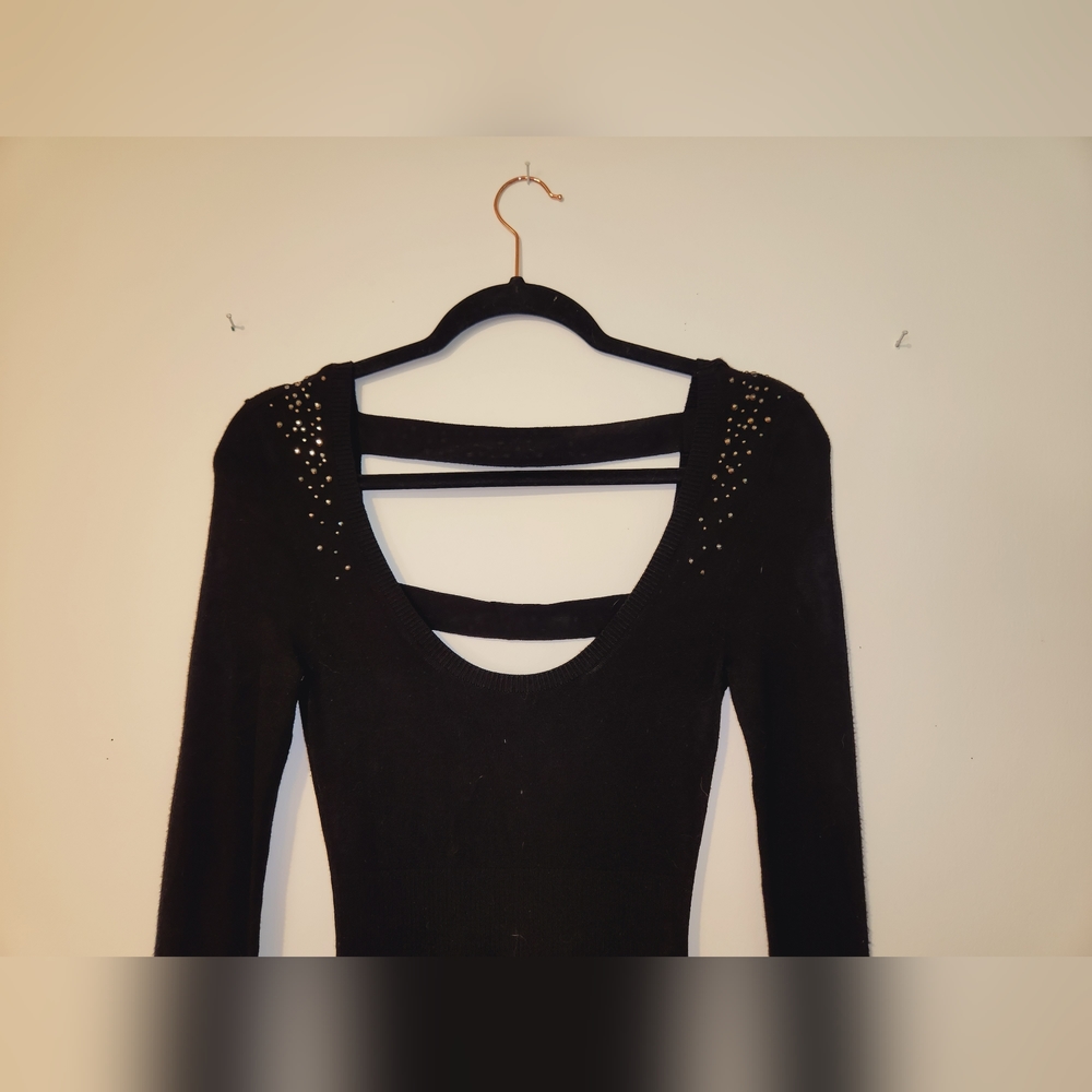 Knit bodycon cocktail dress - Picture 5 of 11